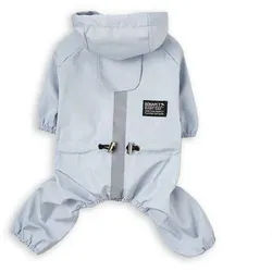 Monkimau Tierjacke Regenmantel Hund in blau - M blau M