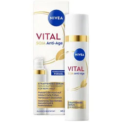 Nivea Gesichtsserum VITAL Soja Anti-Age Straffendes Serum 40ml, 1-tlg.