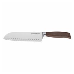 ZASSENHAUS Santokumesser, Edition Oak Santoku mit Kullenschliff 20 cm