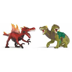 schleich® 70834 Feuersaurier vs. Dschungelechse