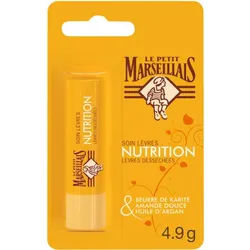 Le Petit Marseillais Lippenpflege Nutrition Shea Mandel Argan Trockene Lippen Stick 4,9g