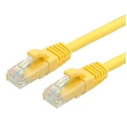 VALUE Patchkabel Cat.6A (Class EA) UTP LAN-Kabel, RJ-45 Männlich (Stecker), RJ-45 Männlich (Stecker) (300.0 cm) gelb