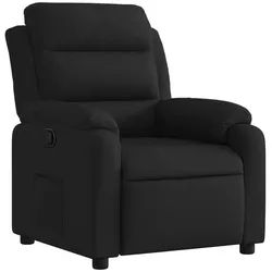 vidaXL Relaxsessel, Sessel Schwarz Stoff