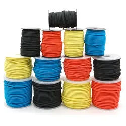 Bungee Cord - 4mm - Meterware - Farbe: Schwarz