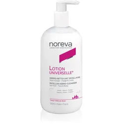 Noreva Lotion Universelle Micellar Dermo-Cleanser Mizellenmilch Für Gesicht und Körper für empfindliche Haut 500 ml