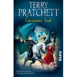 Schulbuch Gevatter Tod Ein Roman von der bizarren Scheibenwelt Terry Pratchett blau|grau|silberfarben