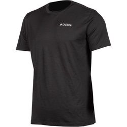 Klim Teton Merino Wool Short Funktionsshirt, schwarz, Größe XL für Männer
