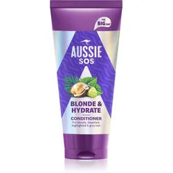 Aussie SOS Blonde & Hydrate feuchtigkeitsspendender Conditioner für blonde Haare 350 ml