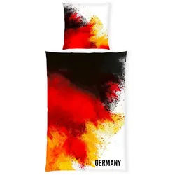 Herding Jugendbettwäsche , Multicolor , Textil , Flaggen , 135x200 cm , Oeko-Tex® Standard 100 , pflegeleicht, hautfreundlich, schadstoffgeprüft , Heimtextilien, Bettwäsche & Leintücher, Kinderbettwäsche