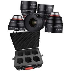 XEEN-5er Set Cinema Objektive Canon EF Vollformat + Gratis Case