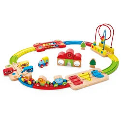 Hape Regenbogen-Puzzle Eisenbahnset 1 St