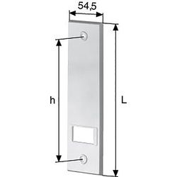 FRIDAVO Deckplatte 110110 f.PARO Wickler 110100