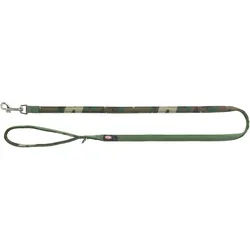 TRIXIE Premium Leine mit Neopren-Polsterung, M–L: 1,00 m / 20 mm, Camouflage / w...