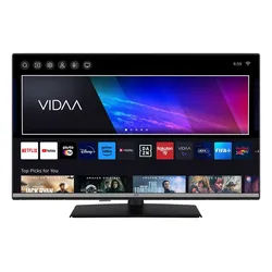 JVC LT-32VDF5455 LCD-LED Fernseher (80 cm/32 Zoll, Full HD, VIDAA Smart TV, VIDAA Smart TV, HDR, Triple-Tuner) schwarz
