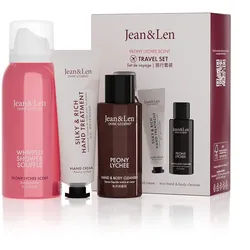 Jean & Len Travel Set Pfingstrose Litschi 1 St