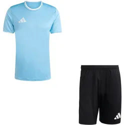 adidas Herren Set Trikot + Hose Entrada 26 JZ2510+JZ2521 XL - Team Light Blue/White - XL