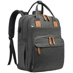 Xxxl Wickelrucksack , Dunkelgrau , Textil , 30x40x21 cm , Baby on Tour, Kinderwagen, Wickeltaschen & Wickelrucksäcke
