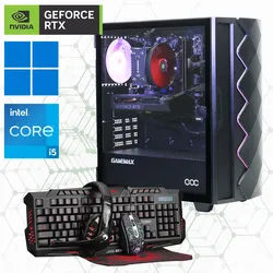 GAMEMAX Gaming-PC "Diamond BK 7341" Computer DDR5 RAM, Windows 11 Gr. Microsoft Windows 11 Home (64 Bit), 32 GB RAM 1000 GB SSD, schwarz Gaming PCs