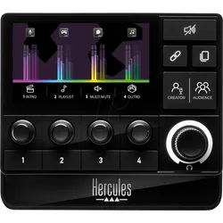 HERCULES 4780934 - Audio-Controller für Livestreams, Stream 200 XLR