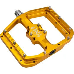 Penthouse Flat MK5 B-Rage Edition Pedals - Burgtec Bullion Gold