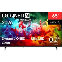LG 65QNED72B6B QNED TV (Flat, 65 Zoll / 165 cm, UHD 4K, SMART TV)