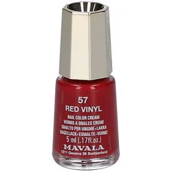 Mavala Mini Color Nagellack - Rotes Vinyl 057