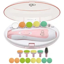 Royal Angels Baby-Nagelfeile 21 in 1 Set - Rosa St
