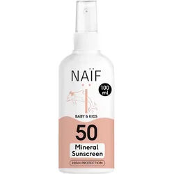Naïf® Baby & Kids Mineralische Sonnencreme Spray LSF 50