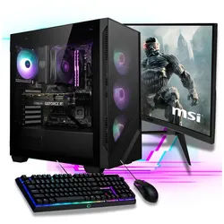 Meinpc Intel Core i9 mit RTX 5060 Set Gaming-PC-Komplettsystem (27,00", Intel Core i9 12900KF, RTX 5060, 16 GB RAM, 1000 GB SSD, Gaming, Gamer, RGB, DDR5)