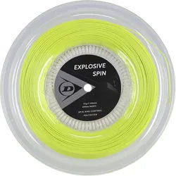 Dunlop Tennissaite Explosive Spin (Haltbarkeit+Spin) gelb 200 Meter Rolle