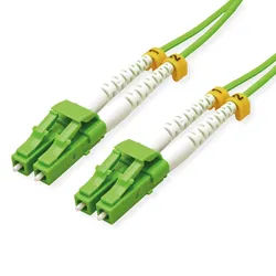ROLINE LWL-Kabel 50/125μm OM5, LC/LC, LSOH, grün, 1 m