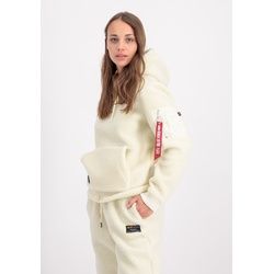 Alpha Industries Hoodie »ALPHA INDUSTRIES Women - Hoodies Teddy Hoody Wmn« Alpha Industries off white S