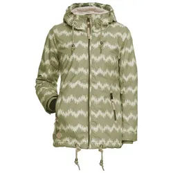Ragwear Winterjacke Zuzka Forest mit kuscheligem Teddy-Futter grün M (38)