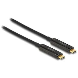 Delock Aktives Optisches USB-CTM Video Kabel 4K 60 Hz 15 m