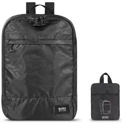 SOLO Packable Backpack Black