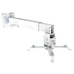 Equip Wand-/Deckenprojektorhalterung - Kipp- und schwenkbar - Verstellbar 430-650mm - Max. Gewicht 20kg EQ650703