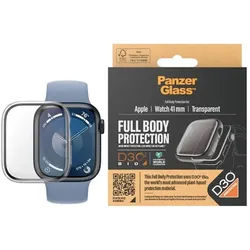 Screen Protector Full Body Apple Watch Series 9 with D3O | 41mm |Transparent