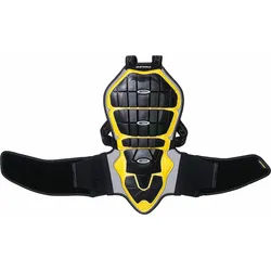 Spidi Back Warrior 160-170 Damen Rückenprotektor, schwarz-gelb, Größe XS