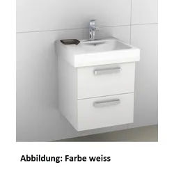 Artiqua 413 Waschtischunterschrank für iCon 124150 Riviera Eiche quer NB, 413-WU2L-K07-7180-438 413-WU2L-K07-7180-438