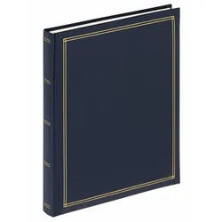 Walther Fotoalbum Selbstklebealbum Monza blau