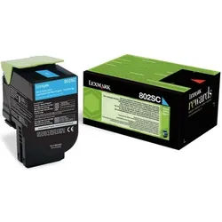 Lexmark 80C2SC0 (802SC) - Cyan - Toner