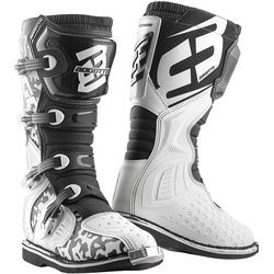 Bogotto MX-3 Camo Motocross Stiefel, schwarz-weiss, Größe 40