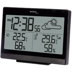 Techno Line Techno Line WS 9252 WS 9252 Funk-Wetterstation Anzahl Sensoren max. 3 Wetterstation schwarz