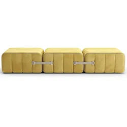 Curt Sofaset Barcelona Gelb