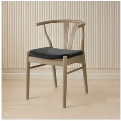 Hammel Furniture Stuhl Freja, Massivholz Stuhl mit gepolstertem Sitz – komfortabel & robust, Massivholz, gepolsterte Sitzfläche, versch. Farbvarianten schwarz