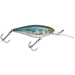 Illex Kunstköder Illex Flat DD Squirrel 79 SP Wobbler 18,3g Barsch Hecht Zander, (Packung, 1-St) silberfarben