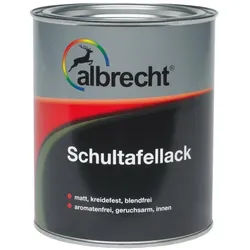 Albrecht Lack Albrecht Schultafellack 750 ml matt schwarz schwarz