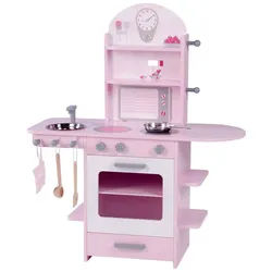 roba® Spielküche Rosa Holz rosa