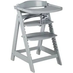 Roba Kinderhochstuhl - Sit Up 'Click & Fun' - taupe , Taupe , Holzwerkstoff , 50x80x54 cm , Babymöbel & Kindermöbel, Babyzimmer, Hochstühle