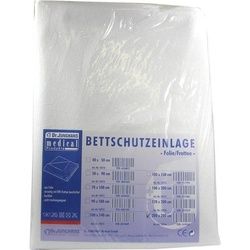 Bettschutzeinlage 200x200cm Folie/Frottee